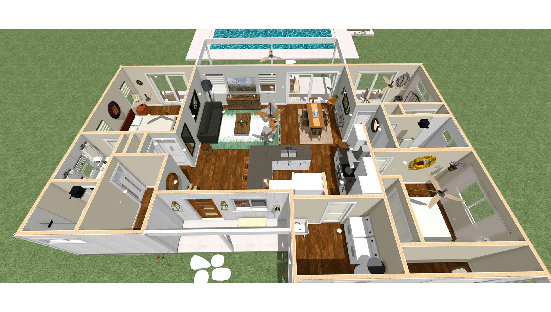 Zoomed out view of Floor plan