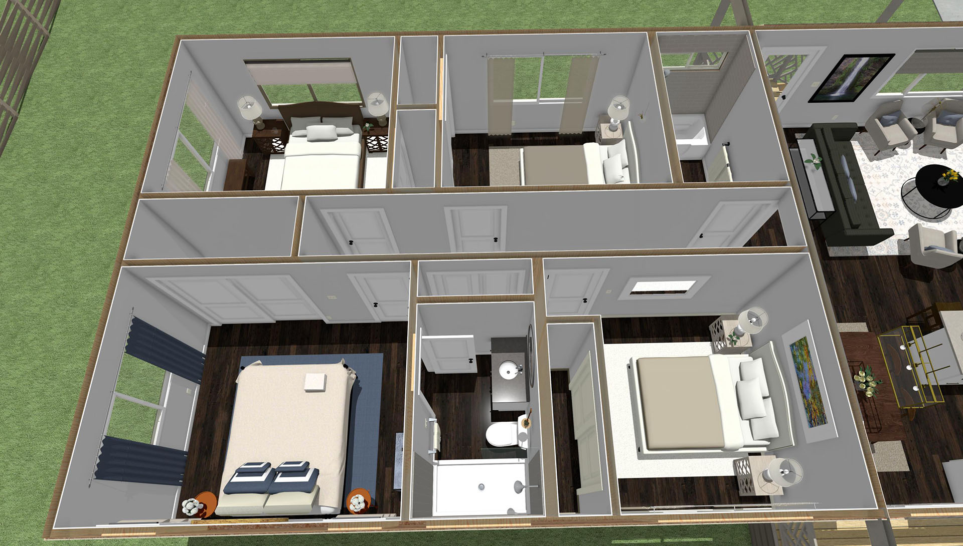 Makamae floor plan overview rooms