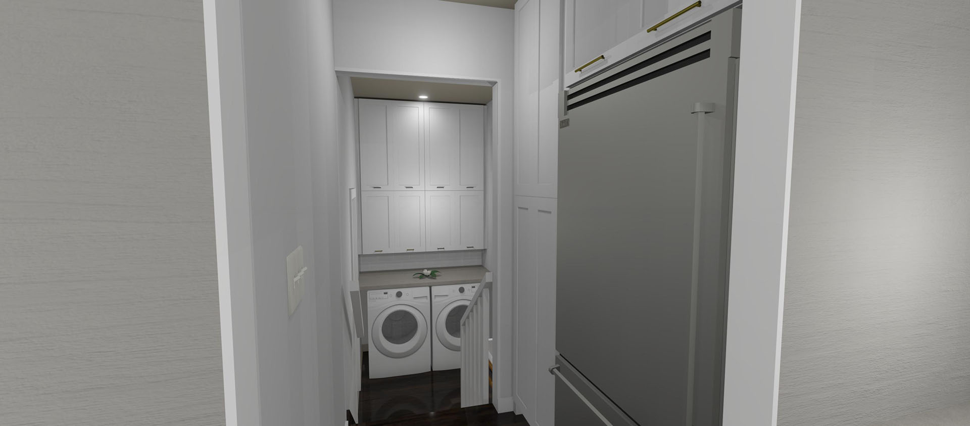 Makamae interior pantry laundry
