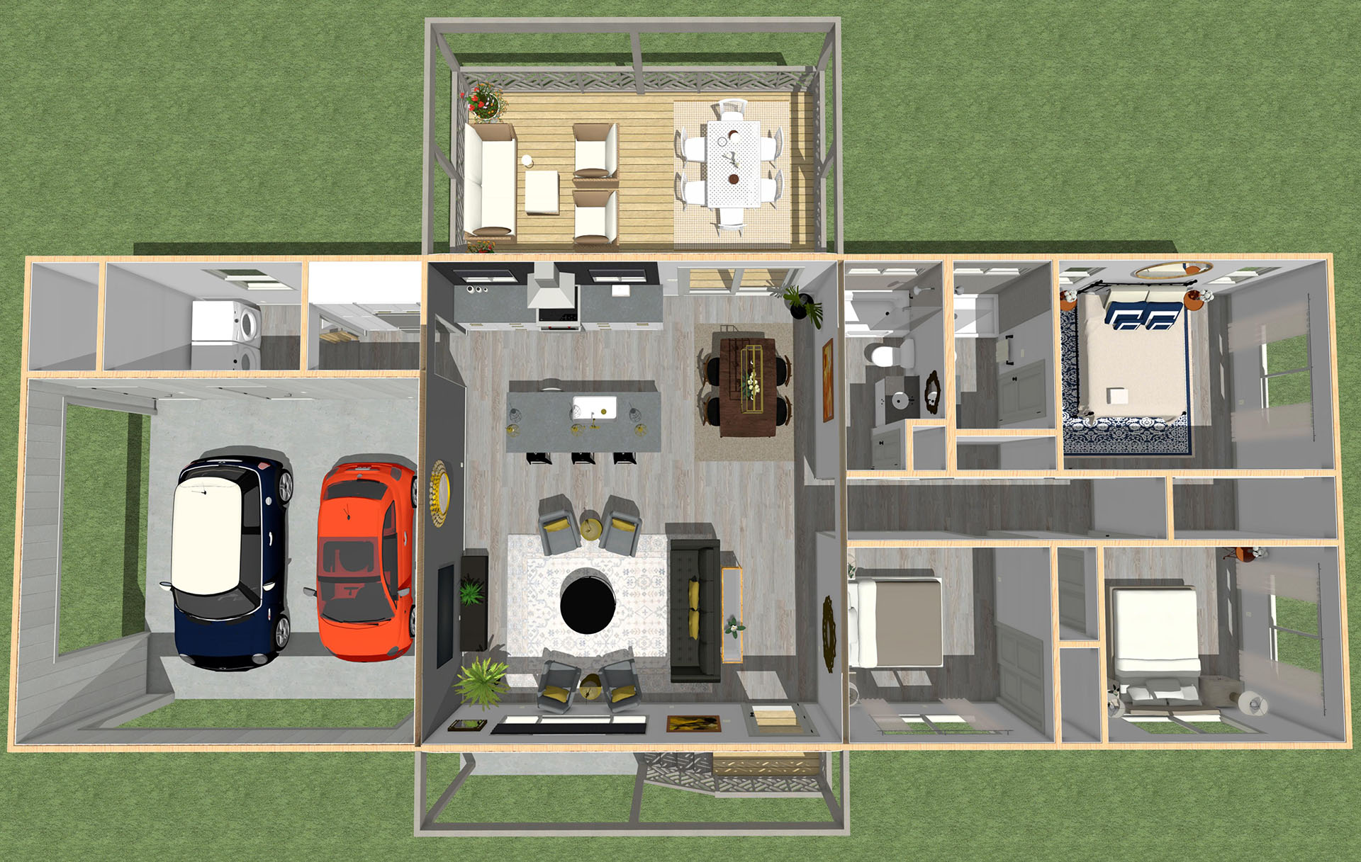 Maluhia floor plan overview zoomed out