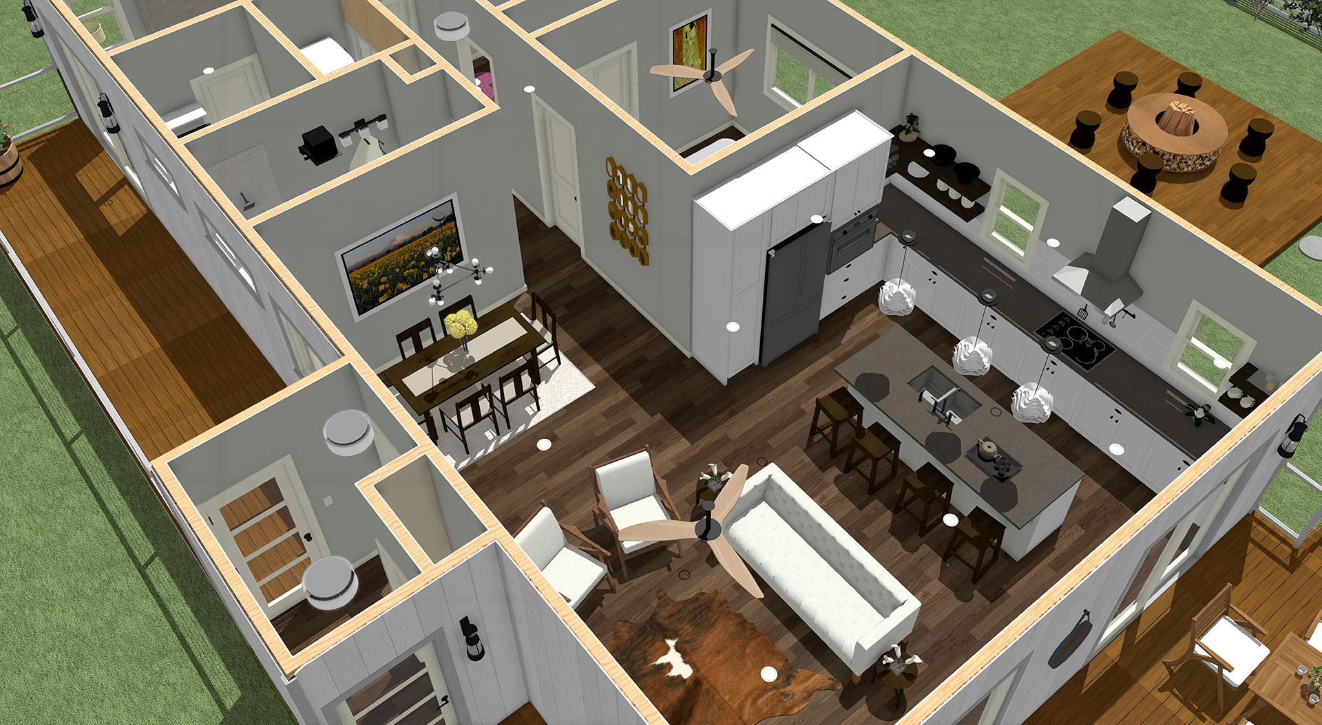 Olaloa floor plan overview living room