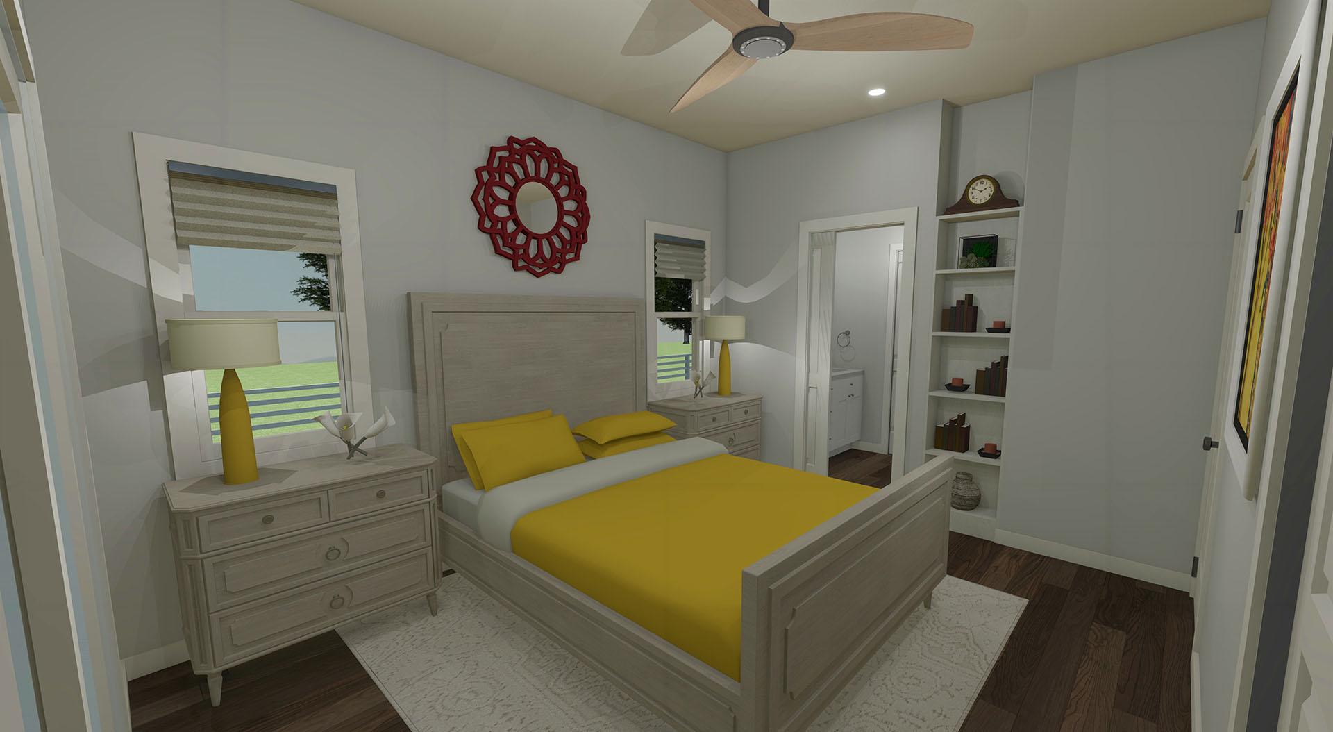 Olaloa interior master bedroom