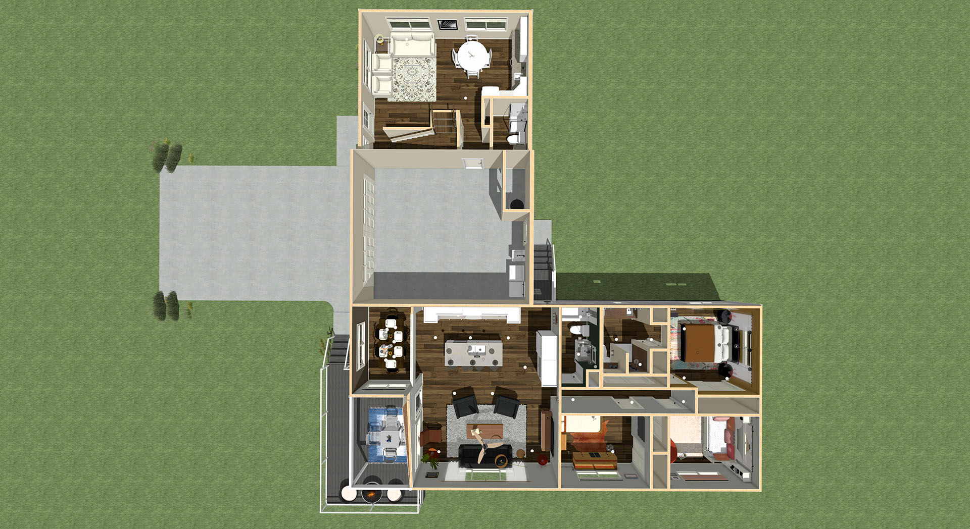 Pikake floor plan overview zoomed out